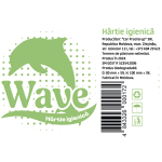 Hirtie igienica WAVE, white d100mm